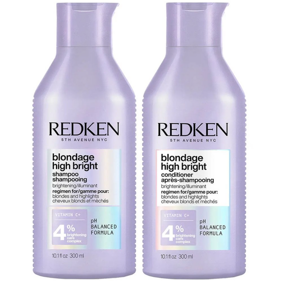 Redken Blondage High Bright Shampoo & Conditioner Twin 2 x 300ml