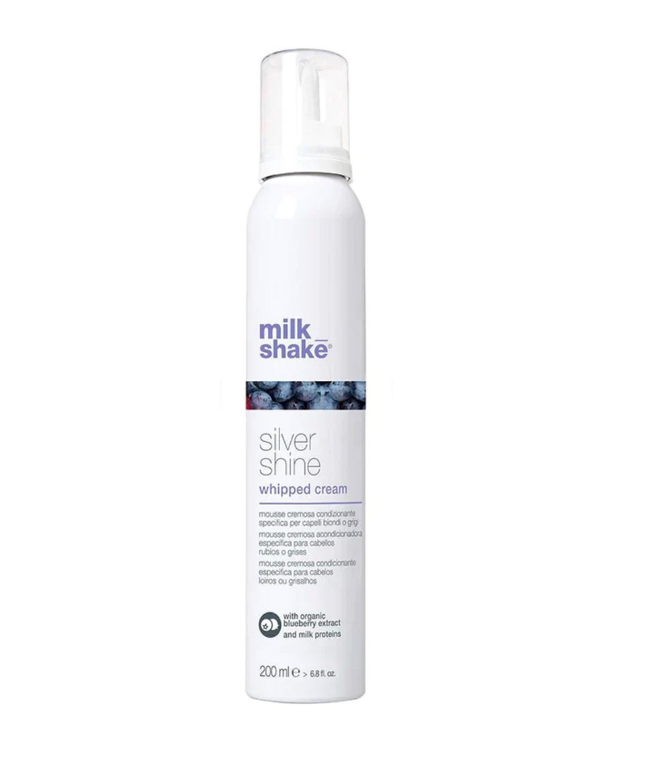 Milk_Shake Silver Shine Whipped Cream Leave-In Conditioner for Blonde & Grey Hair 200ml