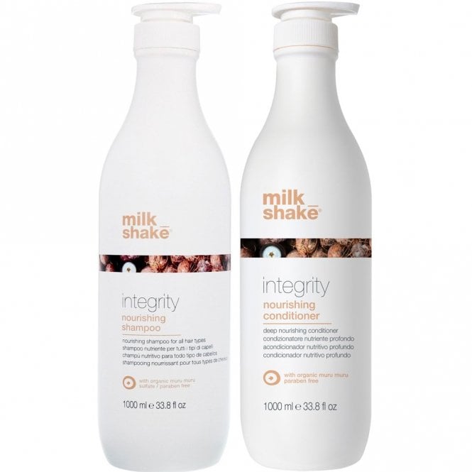 MILK_SHAKE Integrity Nourishing Shampoo & Conditioner for All Hair Types Twin 2 x 1000ml